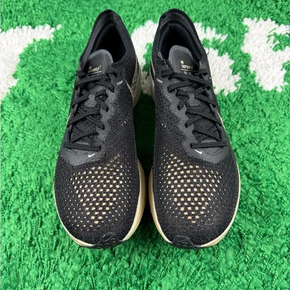 Nike ZoomX Vaporfly NEXT% 3 Black Metallic Gold Grain Men size 8 NEW DV4129-001