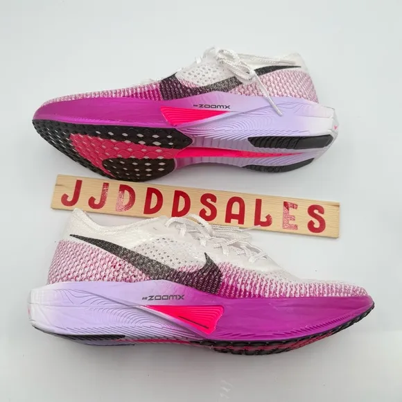 Nike ZoomX Vaporfly Next% 3 Running Shoes Vivid Purple DV4129-104 Men Size 10.5