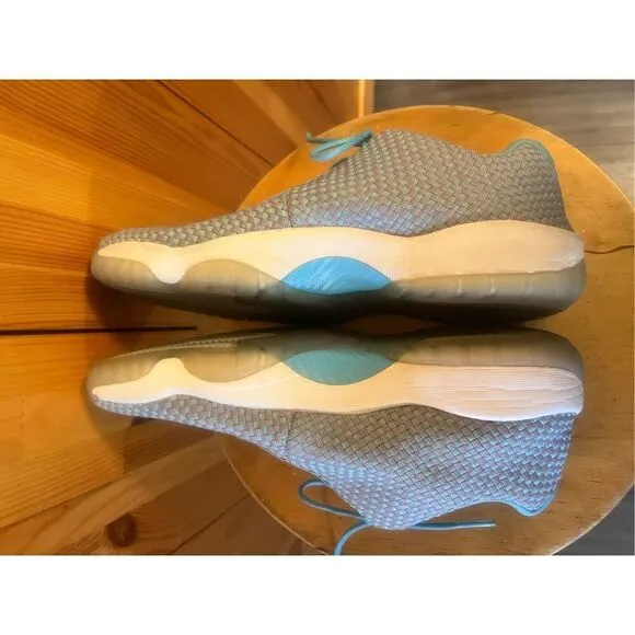 Nike Air Jordan Future Low youth Size 8.5Y Shoes Grey Blue Sneakers women size 1