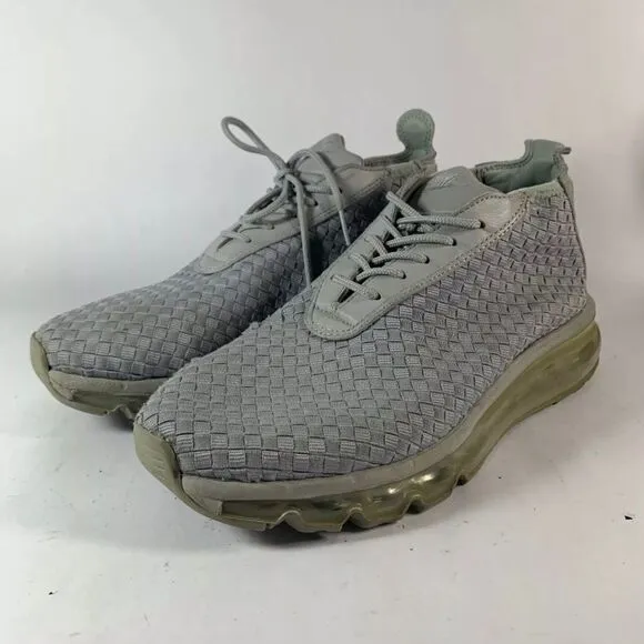 NIKE AIR MAX WOVEN BOOT WOLF GREY/WOLF GREY-WHITE SIZE MEN 7.5 921854-001