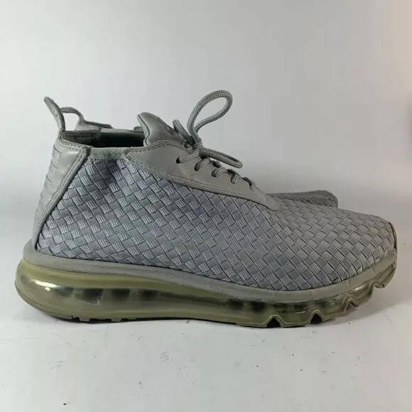 NIKE AIR MAX WOVEN BOOT WOLF GREY/WOLF GREY-WHITE SIZE MEN 7.5 921854-001