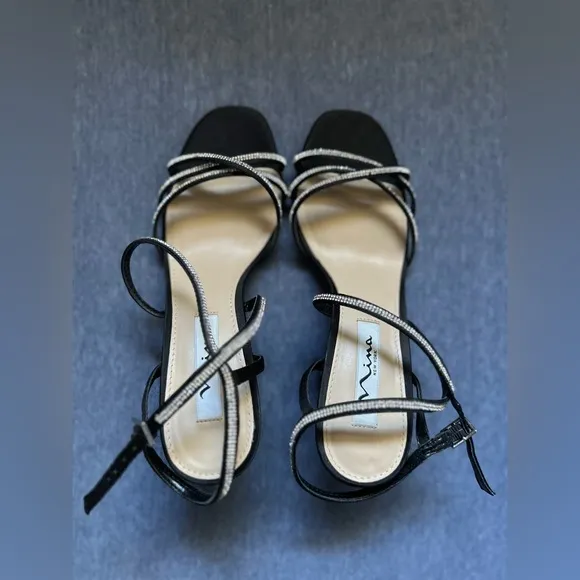 Nina- Women's Anna Embellished Evening Sandals