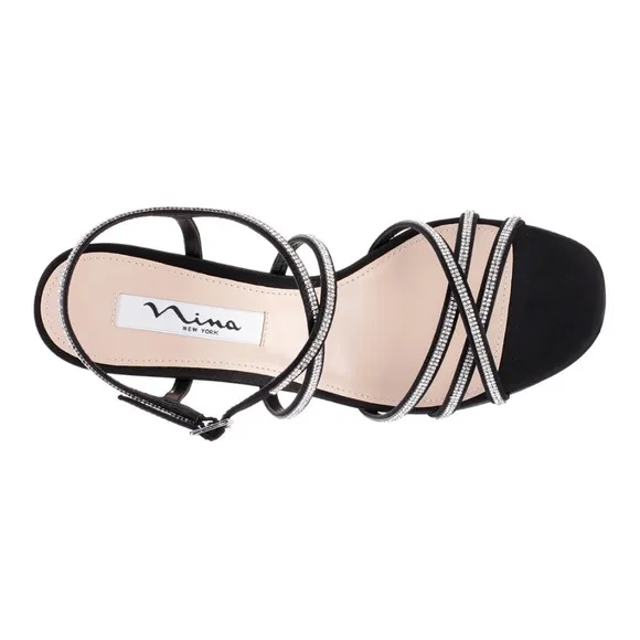Nina- Women's Anna Embellished Evening Sandals