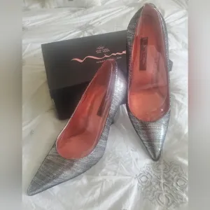 Nina Women's Silver Heels