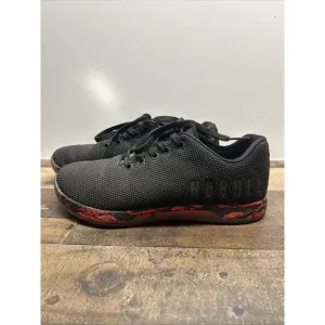 No Bull Project Unisex Trainer Shoes Size Men 8 Women 9.5 Super Fabric Black/Red