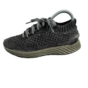 NOBULL Diamond Knit Runner Black Grey Running Athletic Shoes Men 6 Women 7.5