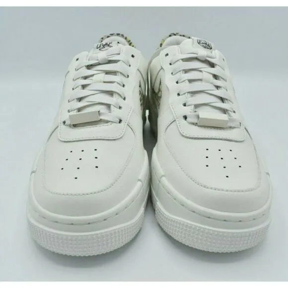 NWB Nike Womens Size 8.5 AF1 Pixel SE Sail Lemon Twist Black Shoes DH9632 101