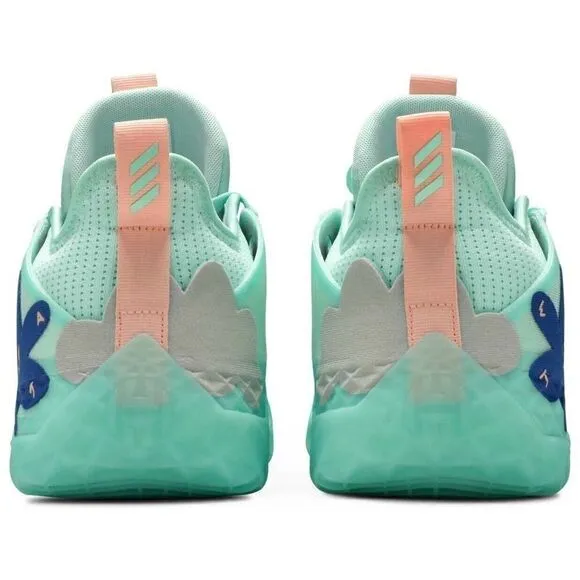 NWB Adidas Women SZ 19 Harden Vol. 5 Futurenatural Clear Mint Crew Yellow Shoes