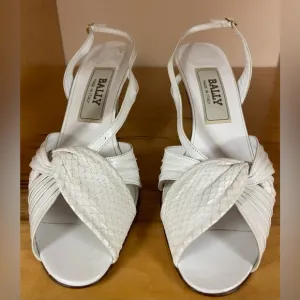 NWOBOX BALLY GORGEOUS WOMEN SHOES MADE IN ITALY SIZE 7