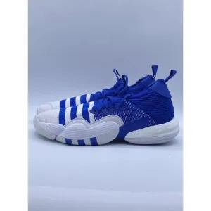 NWT Adidas Men Trae Young 2 Basketball Shoes Size 12 White Blue H03839 Sneakers