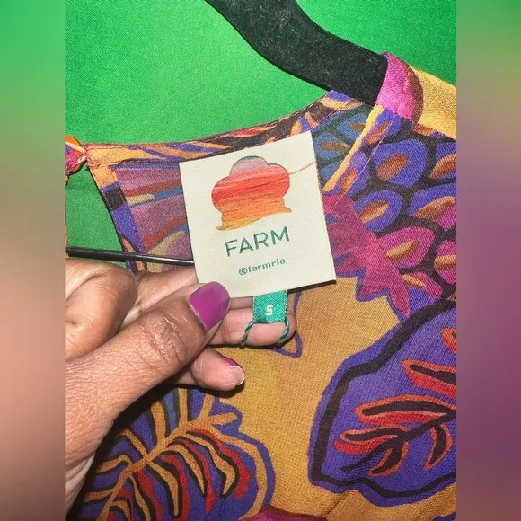 NWT Farm Rio Fruit Dream Mini Dress size Small