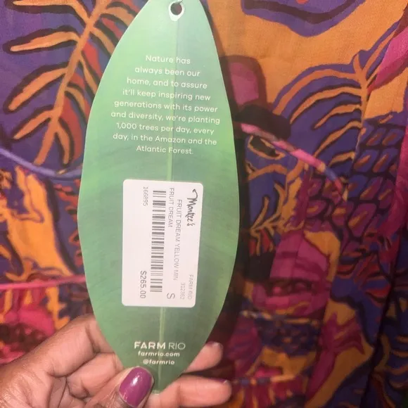 NWT Farm Rio Fruit Dream Mini Dress size Small