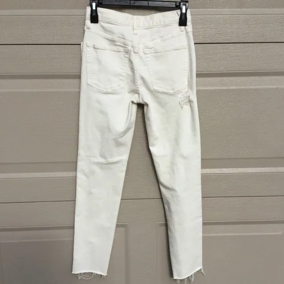 NWT Free People Lacey Stilt White Skinny Jeans