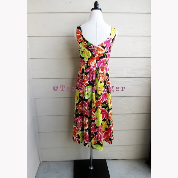 NWT Kate Spade Painted Tulips Grace Dress Size 6
