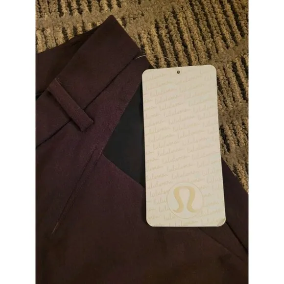 NWT Lululemon Hike 'n Bike Shorts Men's Size 36 Golf Maroon Brown Stretch