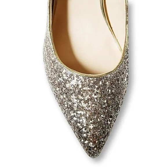 NWT Marc Fisher Ombre Glitter Embellished Cocktail Party High Heels Pumps