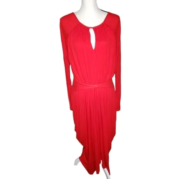 NWT REISS London Savannah Jersey Drape Cocktail Dress Size 6