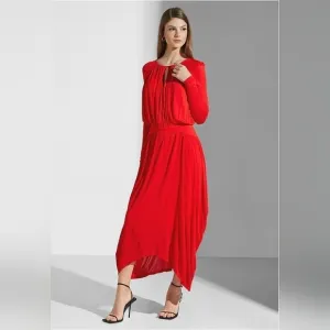 NWT REISS London Savannah Jersey Drape Cocktail Dress Size 6