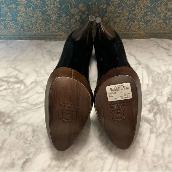 NWT - Stuart Weitzman Patent Platform Pumps