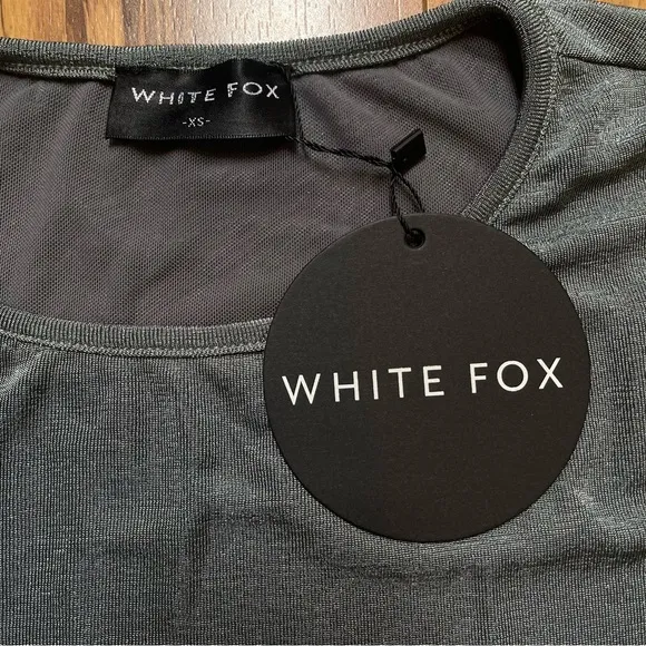 NWT White Fox Boutique Leave Them Hanging Mini Dress Size XS
