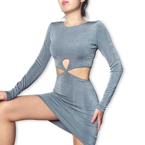 NWT White Fox Boutique Leave Them Hanging Mini Dress Size XS