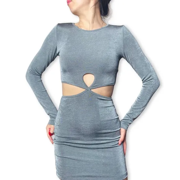 NWT White Fox Boutique Leave Them Hanging Mini Dress Size XS