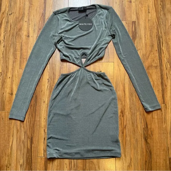 NWT White Fox Boutique Leave Them Hanging Mini Dress Size XS