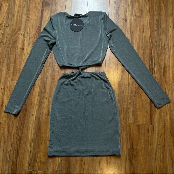 NWT White Fox Boutique Leave Them Hanging Mini Dress Size XS