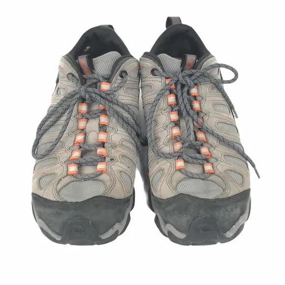 Oboz Sawtooth Low Hiking Shoes Tan Gray Size 10