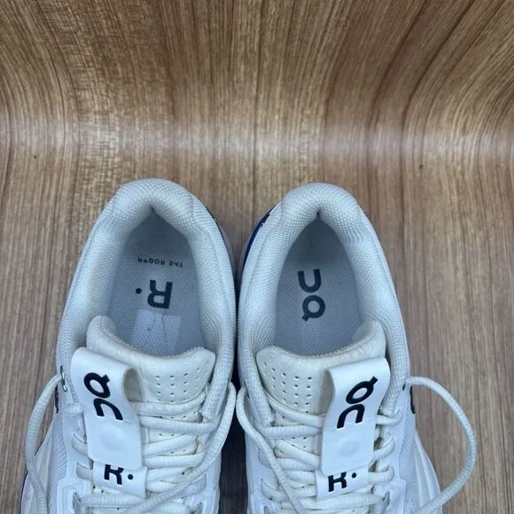 On Clouds THE ROGER Pro White Indigo Tennis WOMEN Shoes Sneakers W8.5