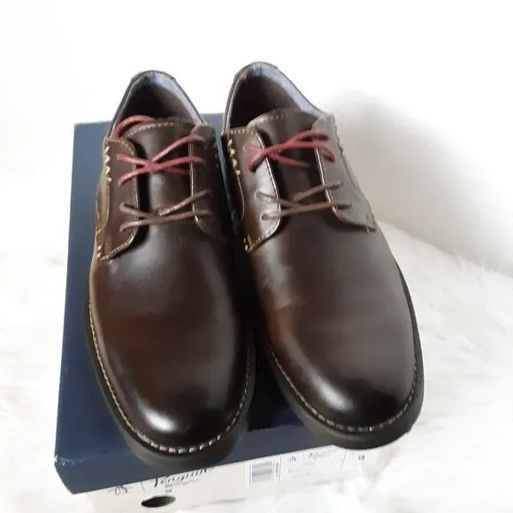 Original Penguin Walters Men's US Size 8M Oxford Brown Dress Leather Shoes