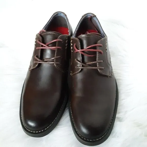Original Penguin Walters Men's US Size 8M Oxford Brown Dress Leather Shoes