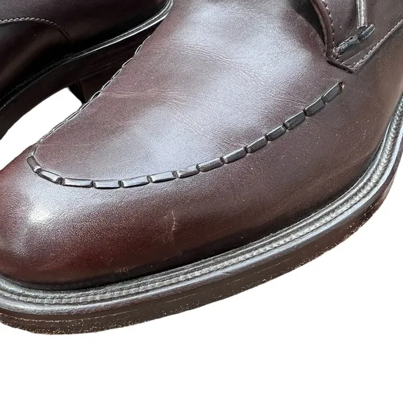 PAL ZILERI Men's Dark Brown Lace Up Oxford Dress Shoes ~ Size 8