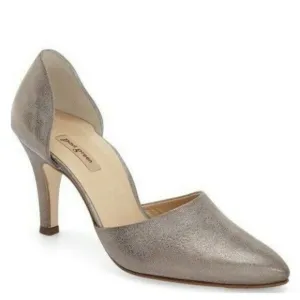 Paul Green Char D’orsay Pumps The Day Maker Smoked Brush Leather Heels SZ 6.5