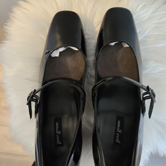 Paul Green Zoe Elegant Black Women's Mary Jane Pumps