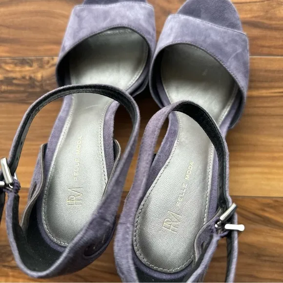 Pelle moda Elegant Purple Women's Heels 7.5