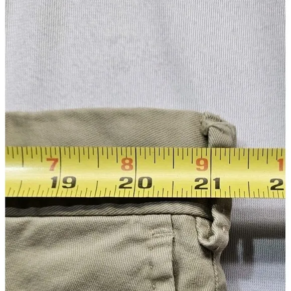 Peter Millar Shorts 3 Pair Mens 42 Beige Khaki Flat Front Chino Golf Casual