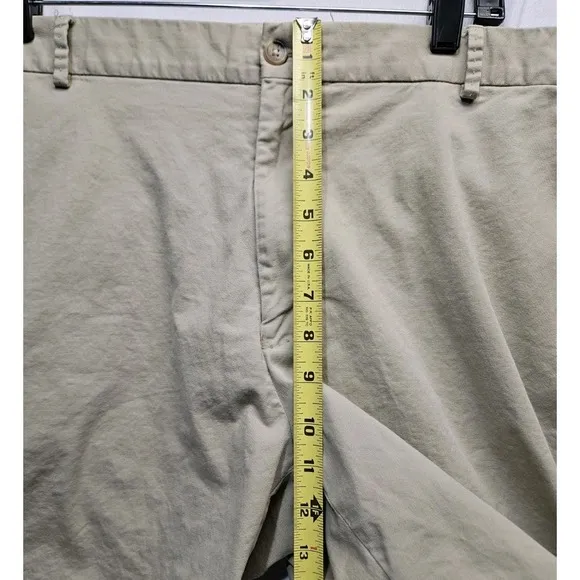Peter Millar Shorts 3 Pair Mens 42 Beige Khaki Flat Front Chino Golf Casual
