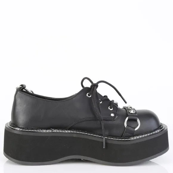 Platform Spike Lace Up Gothic Shoes