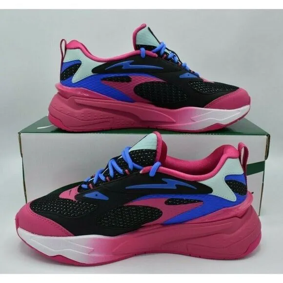 Puma RS Womens Size 7.5 Fast Surveillance Purple Black Sneakers Shoes 384329 01