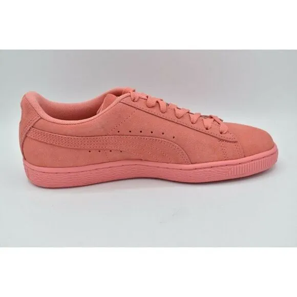 Puma Womens Size 7 Suede TOL Graphic Shell Pink Floral Shoes Sneakers