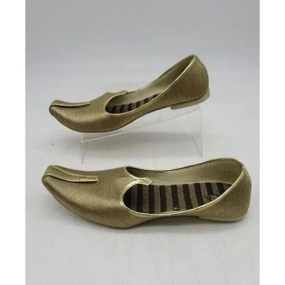 Punjabi Mojaris For Men Ethnic Handmade Wedding Sherwani Shoes Size 8