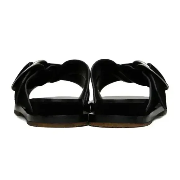 Rag &amp; Bone Women's Black Cross Strap Slide Sandals size 9