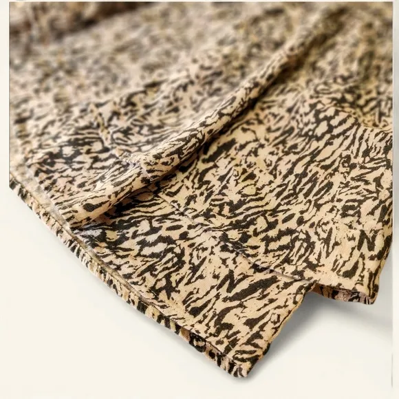Rails Angelina Dress – Size S – Tan Abstract Print – NWT