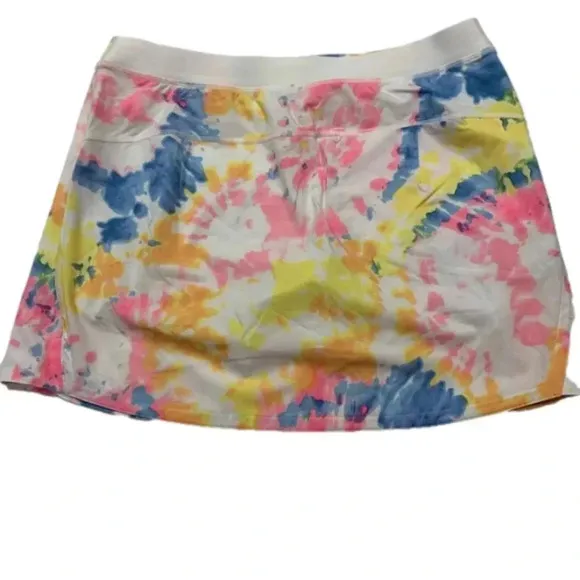 RALPH Lauren Polo Golf Women's Size   M Multicolored Tie Dye Skort