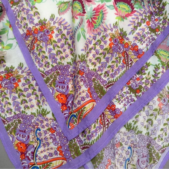 RARE! Anthropologie Analise midi length fairy hem birds of paradise dress, 8.