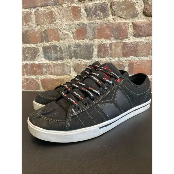 rare MACBETH X MANCHESTER “Keep-a-Breast” Black Sneaker Shoes Size 12 EUR 46