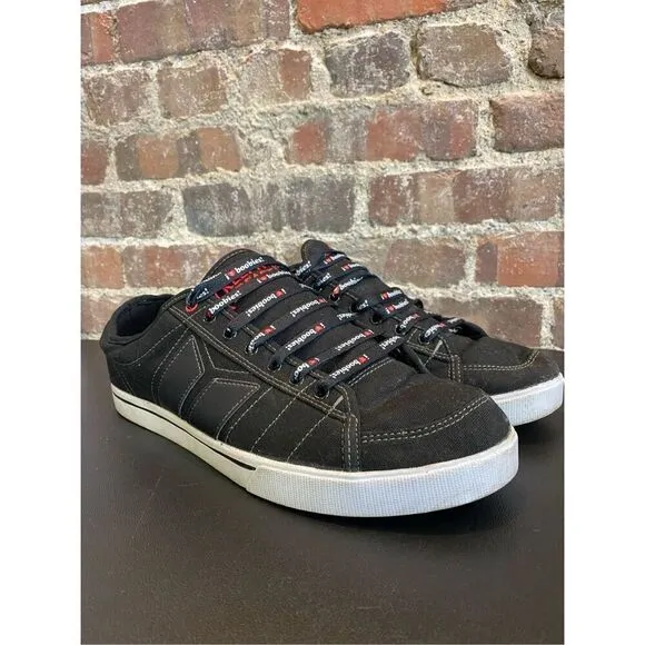 rare MACBETH X MANCHESTER “Keep-a-Breast” Black Sneaker Shoes Size 12 EUR 46