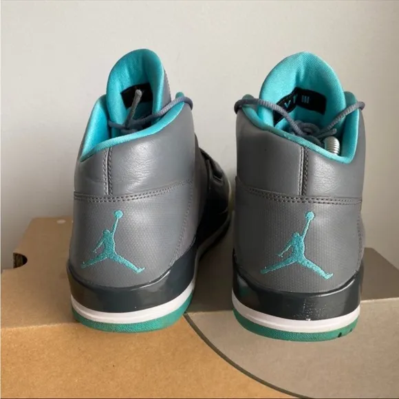 RARE Nike Jordan 2013 Flight Club Grey/White/Blue- Men SZ 9.5