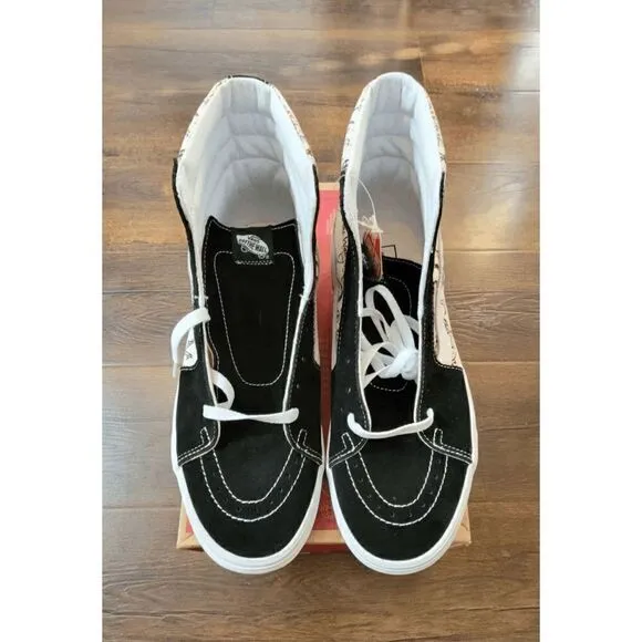 Rare Vans Sk8-Hi Butterfly Journal Marshmallow Size US 11.5 Men fast shipping